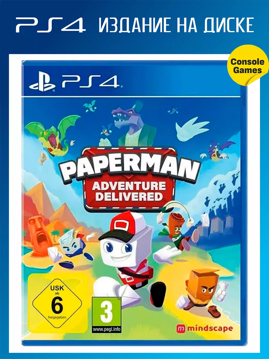 PS4 Paperman Adventure Delivered (английская версия) Игра для PS4 188564849  купить в интернет-магазине Wildberries