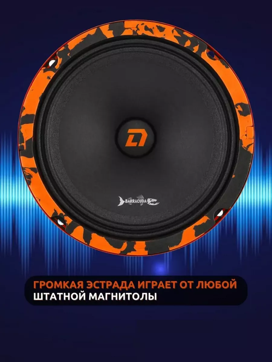 Колонки для автомобиля Barracuda 165 16,5 см. Dl AUDIO 188570246 купить в  интернет-магазине Wildberries