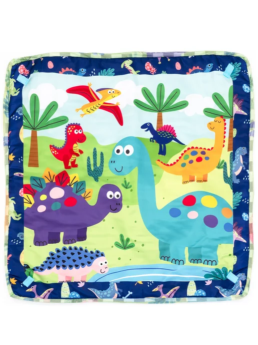 Funkids Детский коврик с игрушками развивающий "Play Gym" CC9038-1, зеленый, фото 3