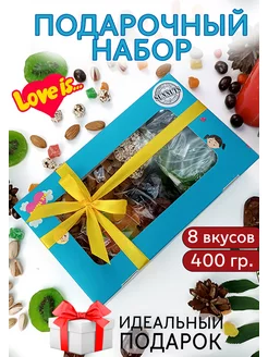 Набор орехов и сухофруктов LOVE IS подарок любилой SUNNUTS 188682956 купить за 579 ₽ в интернет-магазине Wildberries