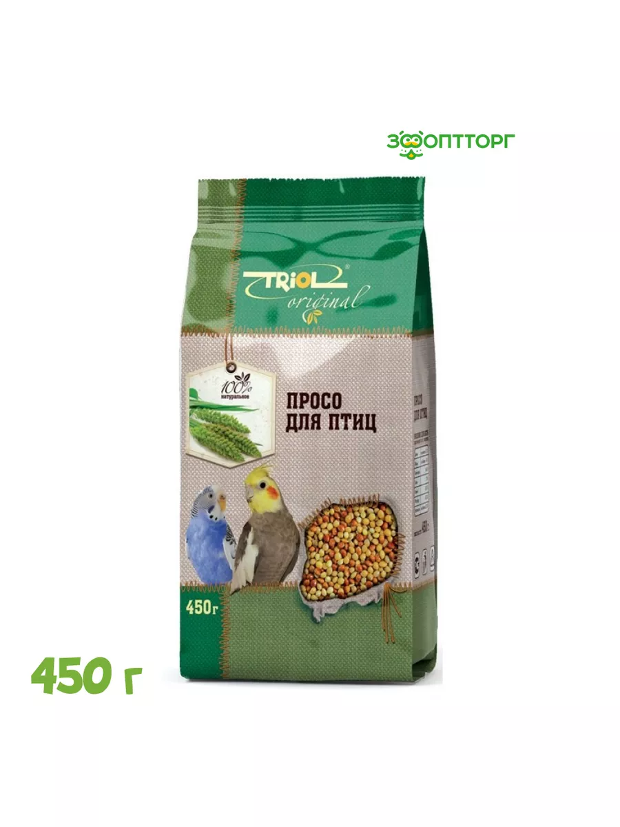Original Просо для птиц Просо, 450 г.