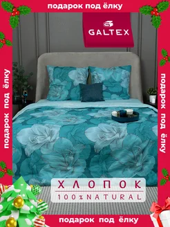 постельное белье евро бязь Galtex 188751773 купить за 1 951 ₽ в интернет-магазине Wildberries