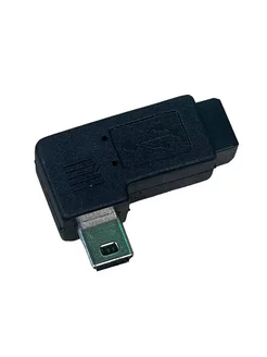 Переходник miniUSB угловой, левый для регистратора Elementiki 188753608 купить за 464 ₽ в интернет-магазине Wildberries