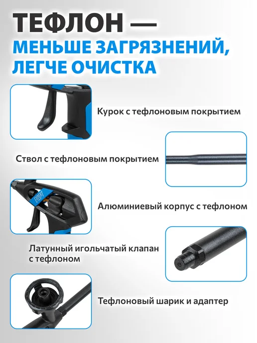 startul Пистолет для монтажной пены Expert SE4059, вариант, фото 3