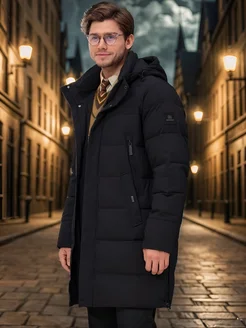 Куртка зимняя удлиненная с капюшоном DAUNTLESS 188819485 купить за 5 522 ₽ в интернет-магазине Wildberries