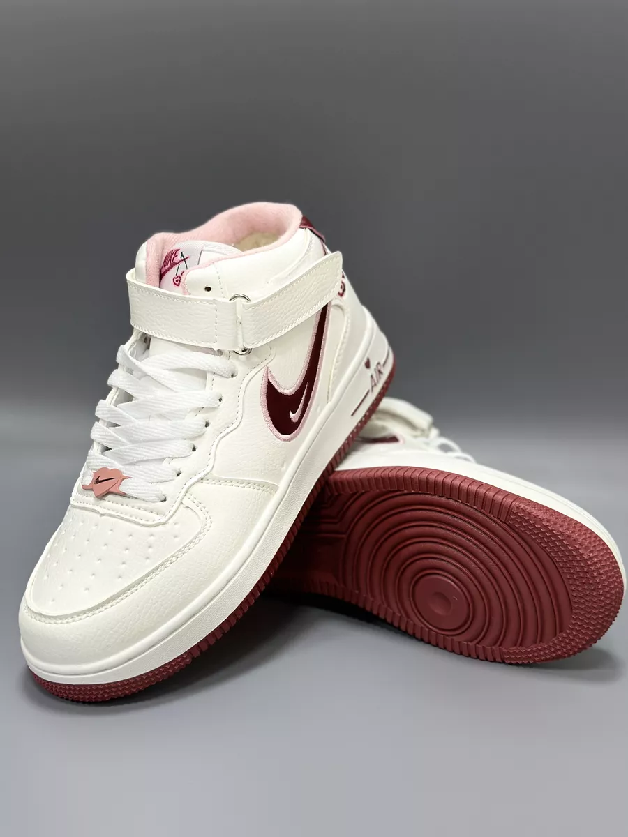 Кроссовки женские зимние Nike Air Force Cherry Game Power 188825199 купить  за 1 279 ₽ в интернет-магазине Wildberries