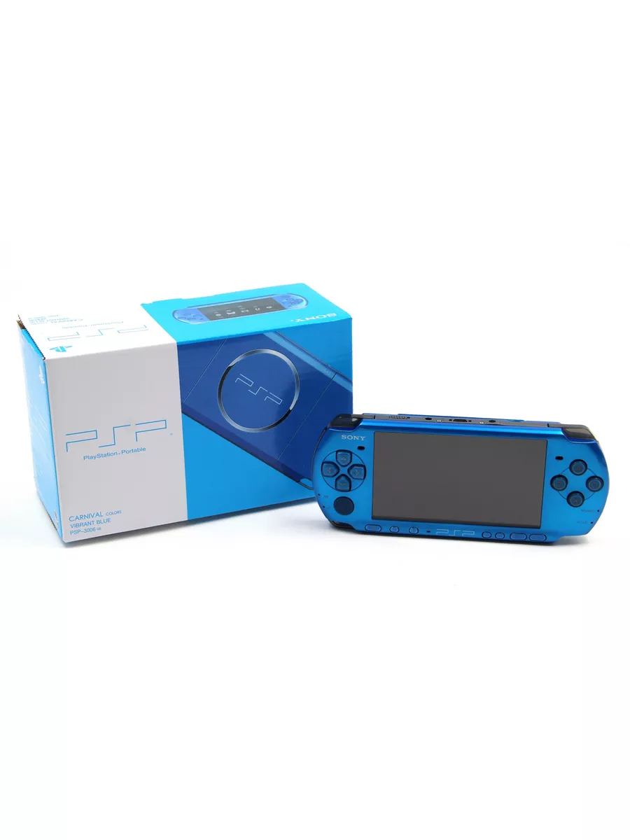 Игровая приставка Sony PSP 3008 Синяя + 150 Игр Sony 188871521 купить за 16  038 ₽ в интернет-магазине Wildberries