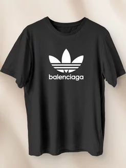 Футболка с принтом Balenciaga Adidas maritee 188888095 купить в