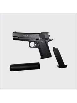 Игрушечный пистолет D.1A Модель COLT 1911PD с глушителем Practical Toys 188927060 купить за 872 ₽ в интернет-магазине Wildberries