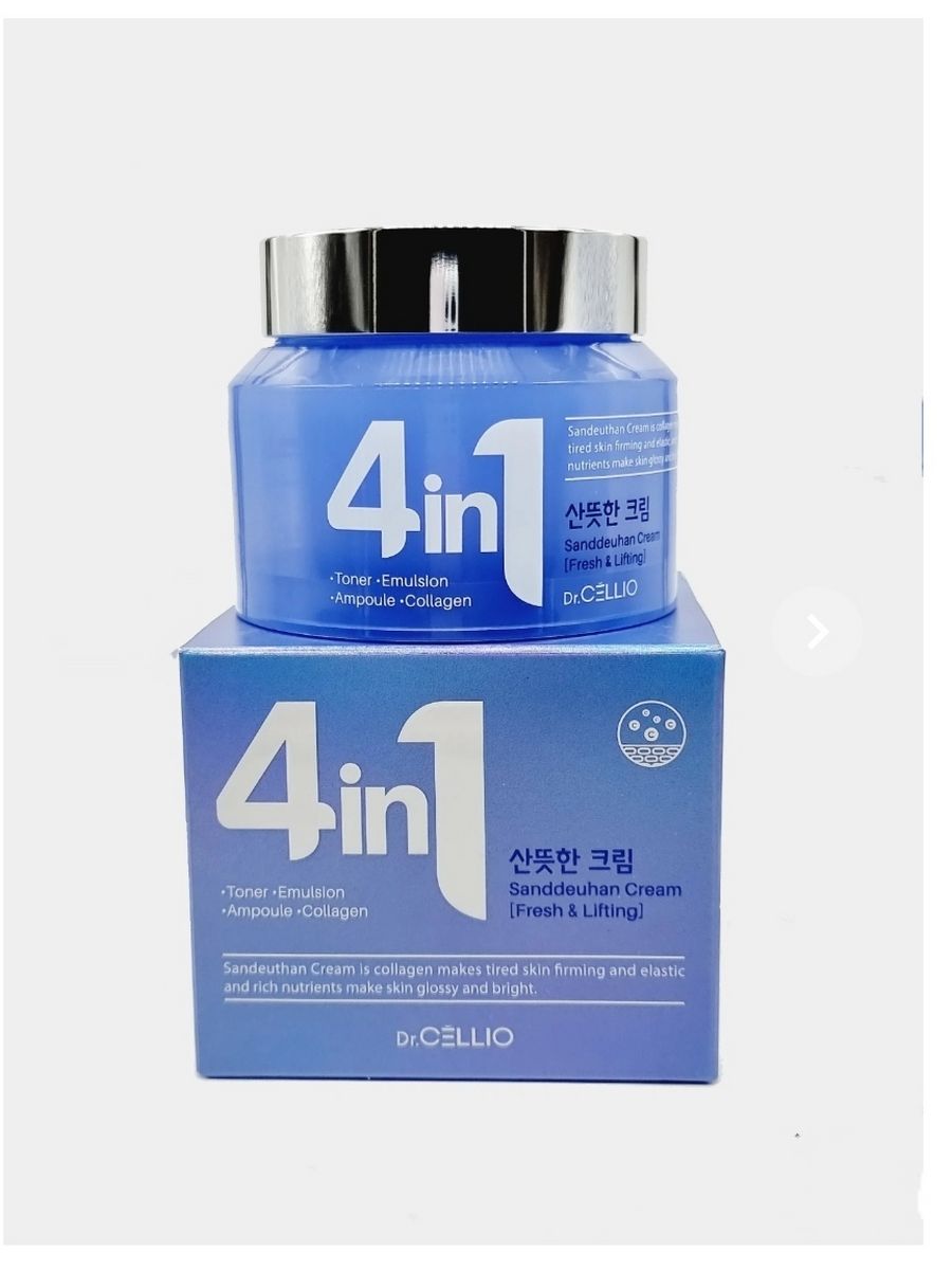 Крем для лица 4 in1 Cream 70ml (Dr.Cellio). Корейский крем 4 в 1 Dr.Cellio. Крем для лица увлажняющий Dr. Cellio g50 4 in 1 Suboon Cream Aqua, 70 мл. Крем для лица 4 in1 Cream 70ml (Dr.Cellio) chokchok (Snail).