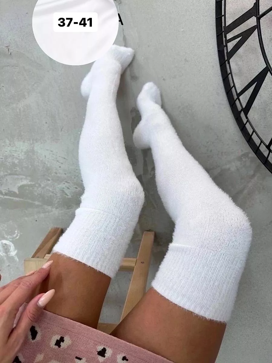 Чулки модные шерстяные...