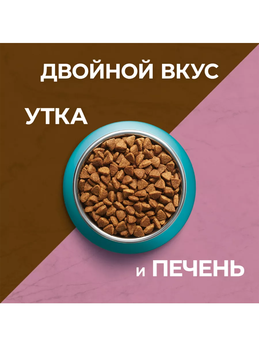 Пурина Ван для привередливых кошек , утка и печень,750гр 2шт PURINA ONE  188954064 купить за 1 128 ₽ в интернет-магазине Wildberries