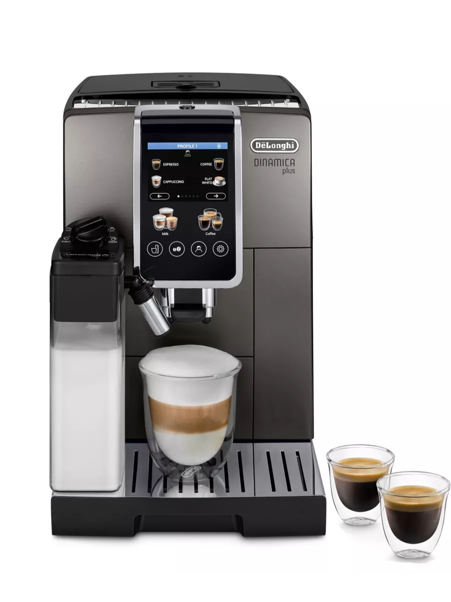 Кофемашина Dinamica Plus ECAM380.95.TB с 2 капучинаторами Delonghi  188954869 купить за 64 599 ₽ в интернет-магазине Wildberries