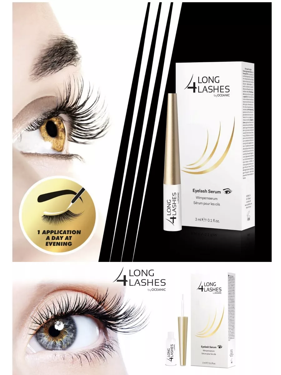 Long lashes serum discount
