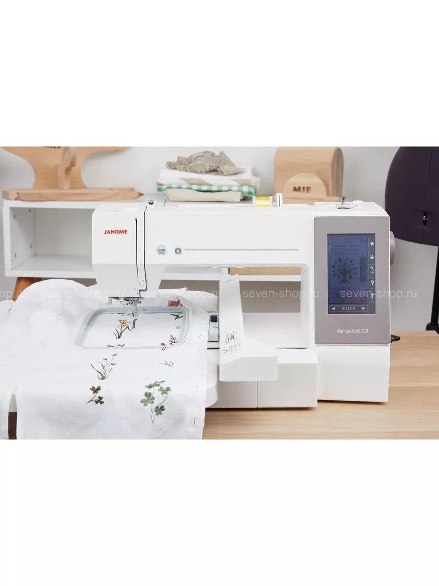 Вышивальная машина Memory Craft 500 E Janome 189016126 купить в  интернет-магазине Wildberries