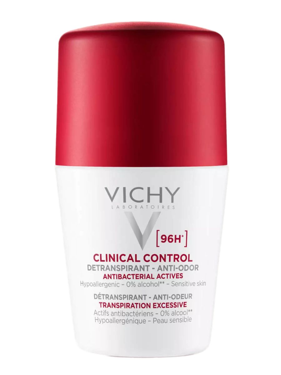 Vichy clinical control. Виши Clinical Control 96ч. Виши (Vichy) homme Clinical Control дезодорант-антиперспирант, 50 мл. Vichy антиперспирант 96. Виши Клиникал контрол дезодорант-ролик 96ч 50мл №2 Vichy.