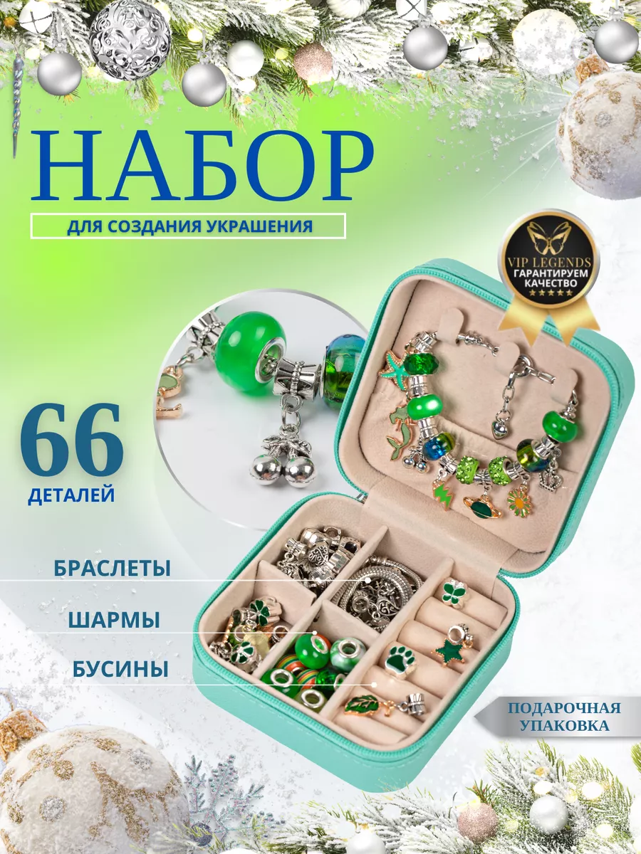 Набор для создания браслетов Pandora 189060560 купить за 852 ₽ в  интернет-магазине Wildberries