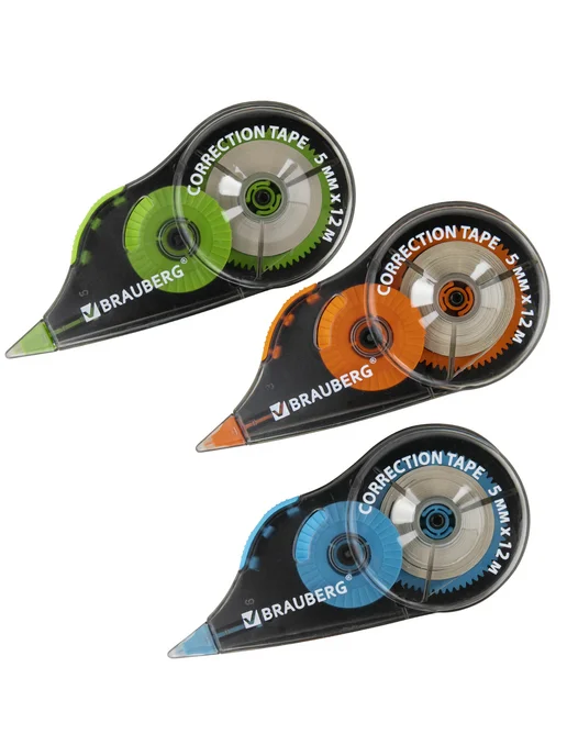 Brauberg Корректирующая лента ULTRA COLOR, 5 мм x 12 м, 12 м, фото 2