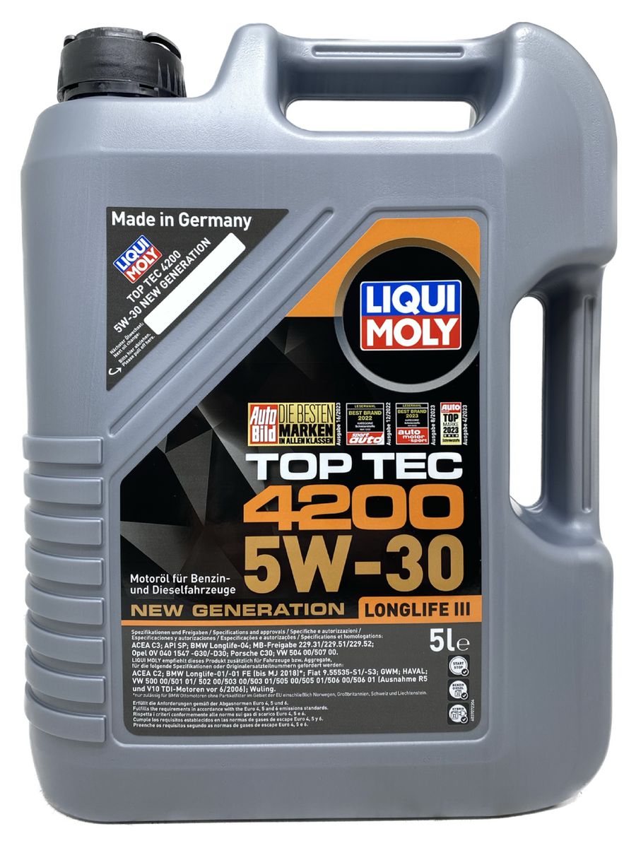 Liqui moly top tec отзывы