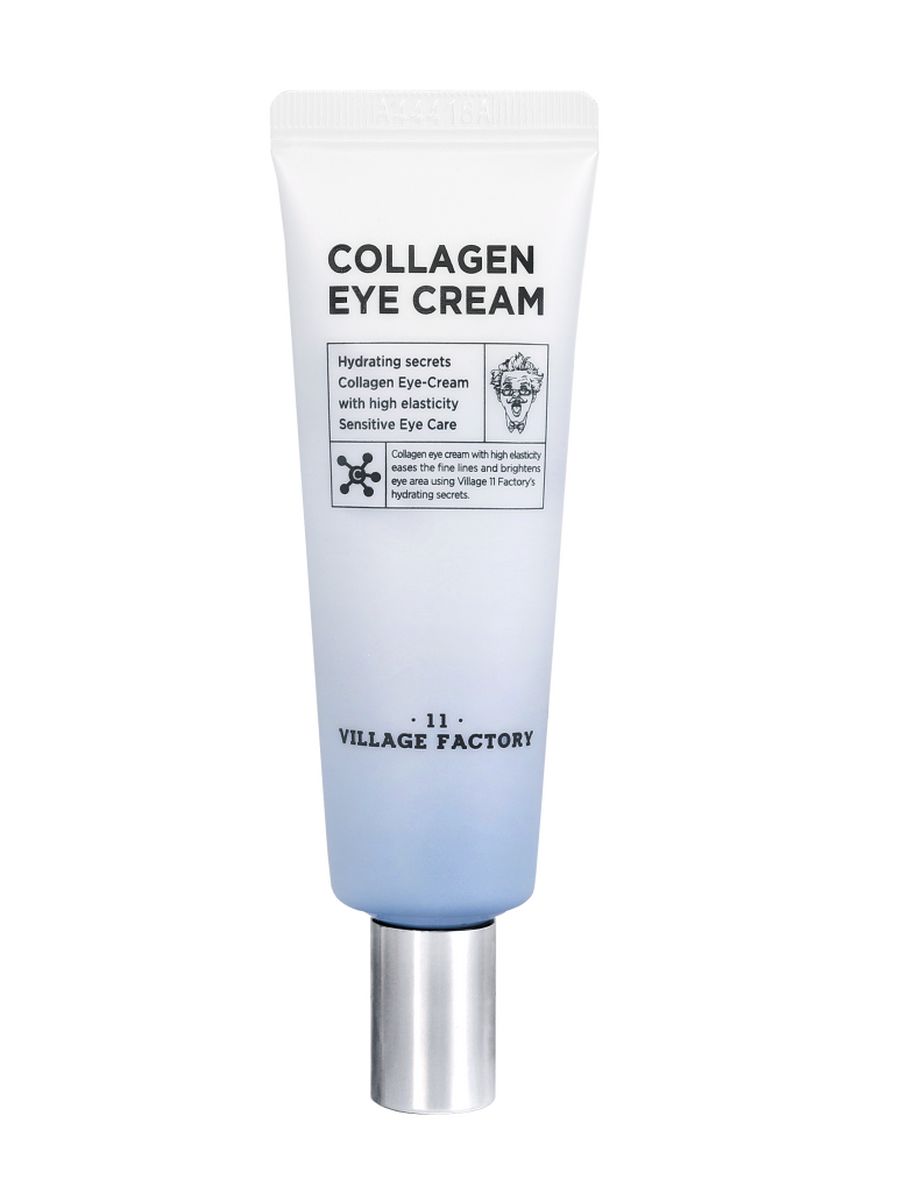 Крем village 11. Village 11 Factory Collagen Eye Cream. Коллаген крем Village Factory. Village 11 Factory Collagen Cream крем для лица увлажняющий с коллагеном. Крем для глаз с коллагеном.