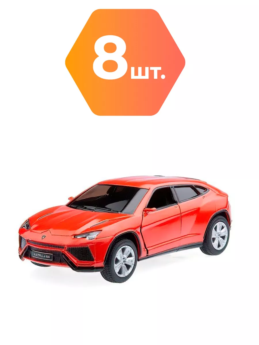 Ламборгини Lamborghini Urus 1:38 КТ5368 Оранжевая - 8 шт. Top-Point.Prime  189124730 купить в интернет-магазине Wildberries