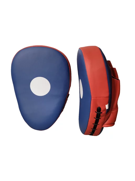 RAGE fight gear Лапы боксерские изогнутые для отработки ударов RAGE пара, синий, фото 2