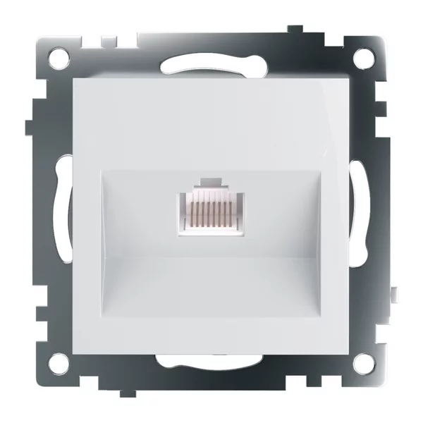 Розетка компьютерная 1-местная RJ-45 (механизм)