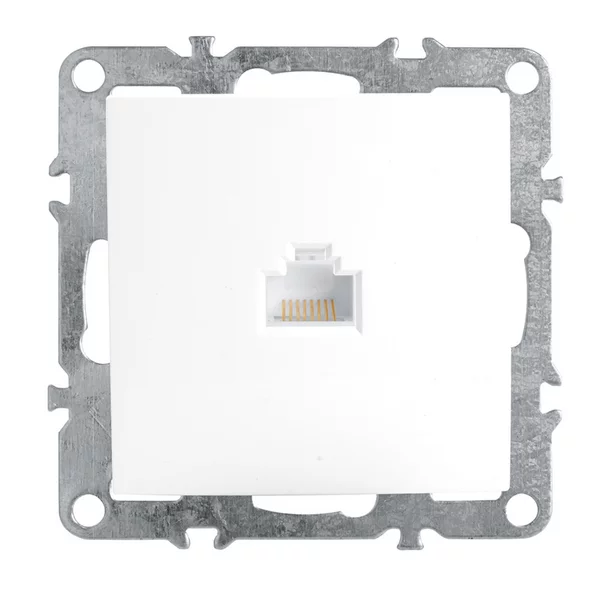 Розетка компьютерная 1-местная RJ-45 (механизм)