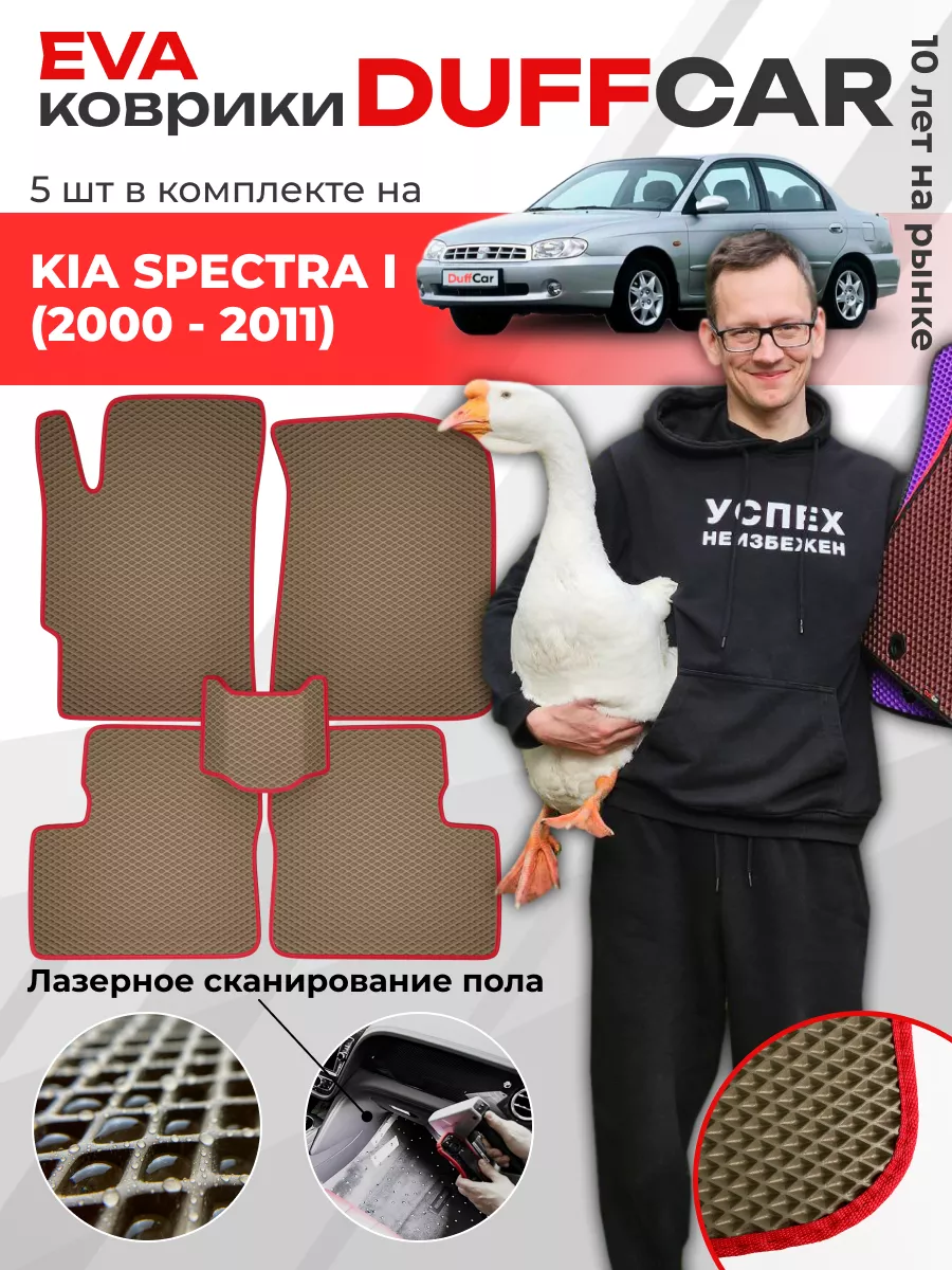 EVA коврики на Kia Spectra I (2000 -...
