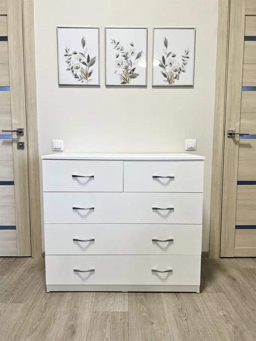 Aturi Design Краска для мебели без запаха быстросохнущая по дереву 2шт, белый, фото 5