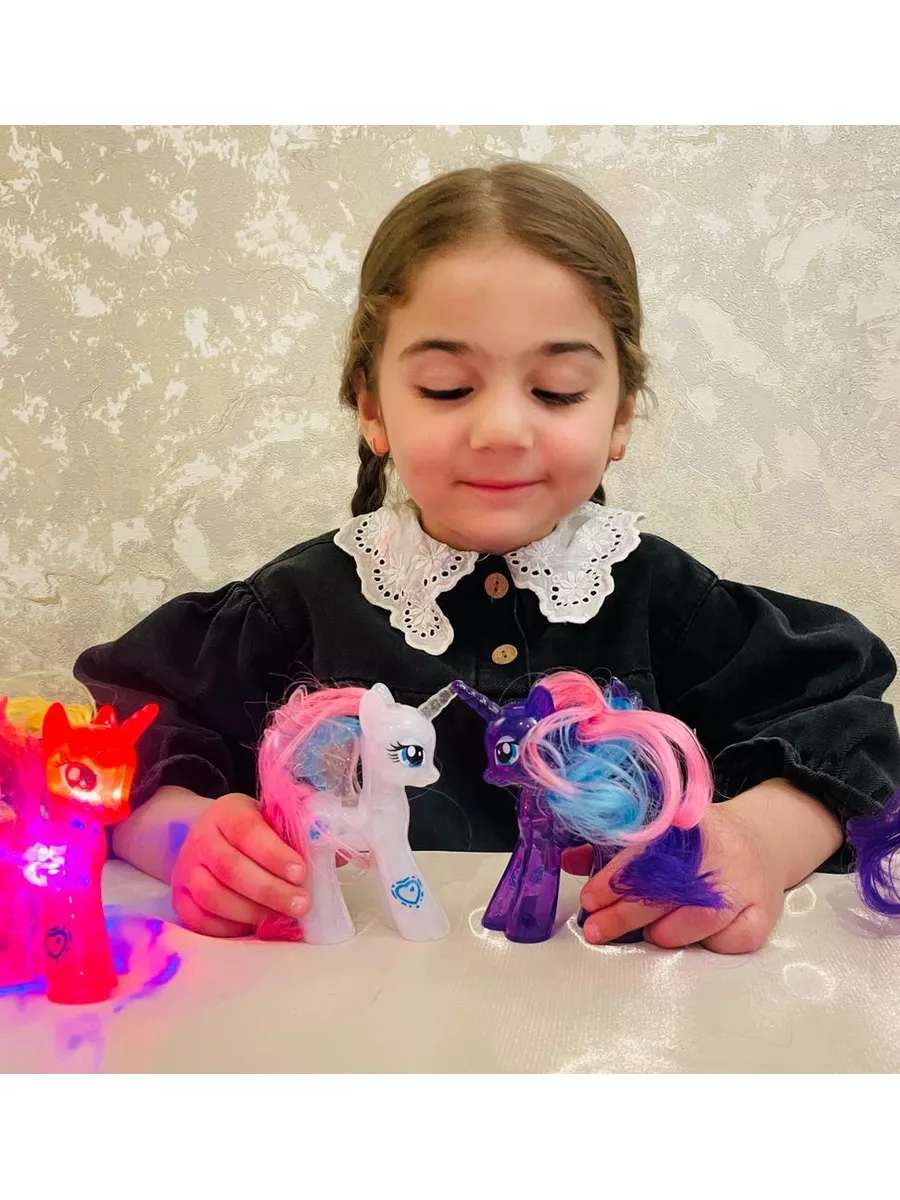 Светящий Единорог Пони My little Pony 189228038 купить в интернет-магазине  Wildberries