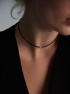 Чокер из шпинели на шею бижутерия ELTANIKA Jewelry 189230212 купить за 312 ₽ в интернет-магазине Wildberries