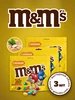 Шоколадное драже с арахисом, 360 г х 3 шт M&M