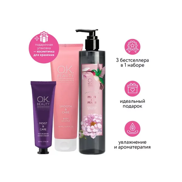 Подарочный набор косметики SENSUAL CARE