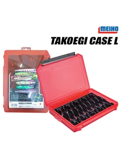 Коробка для рыболовных принадлежностей TAKOEGI CASE L Red MEIHO 189502740 купить за 901 ₽ в интернет-магазине Wildberries