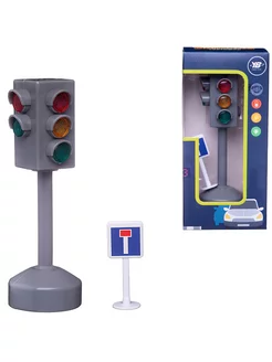 Игровой набор Светофор и дорожные знаки свет и звук 7х5х15 ABtoys 189519927 купить за 328 ₽ в интернет‑магазине Wildberries