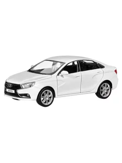 Модель автомобиля Lada Vesta седан, белая, 1/24 JB1251124 Автопанорама 189540643 купить за 1 934 ₽ в интернет-магазине Wildberries