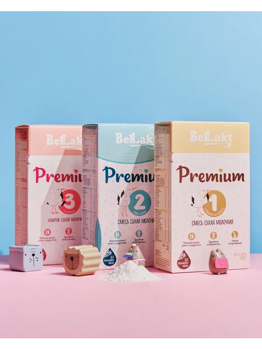 Беллакт Смесь Premium 3, 12+ мес, 6 x 400 г, 8x400, фото 10
