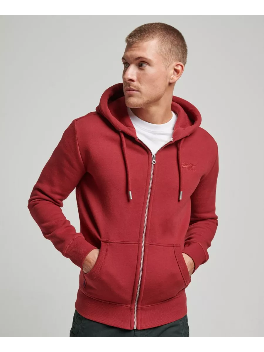 Superdry hoodie with zip sale