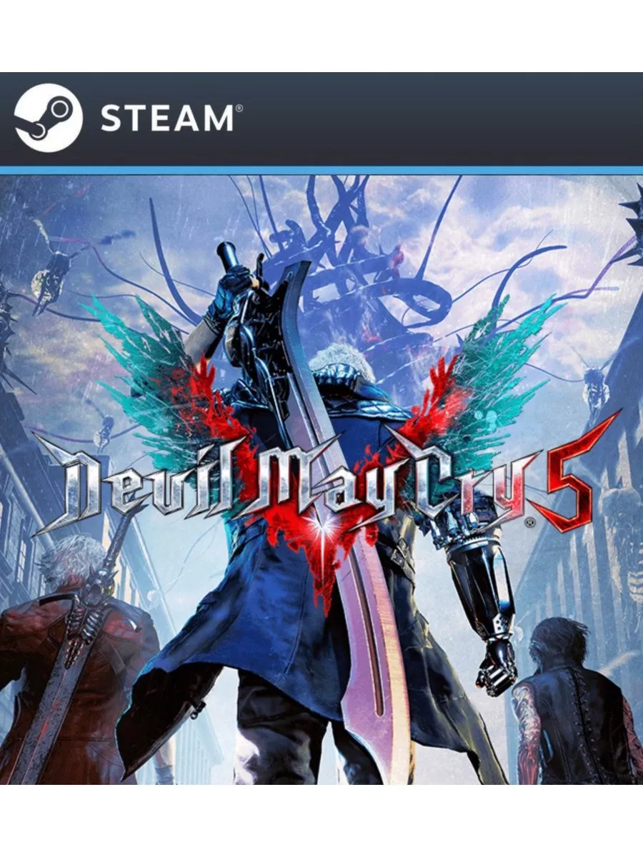 Devil May Cry 5 для Steam России steam 189608298 купить за 1 496 ₽ в  интернет-магазине Wildberries