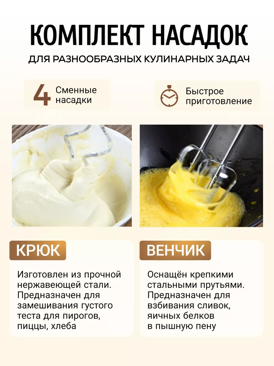 Миксер кухонный ручной электрический подарок на новый год EnlimProf -  техника для кухни и дома 189617290 купить за 1 106 ₽ в интернет-магазине  Wildberries