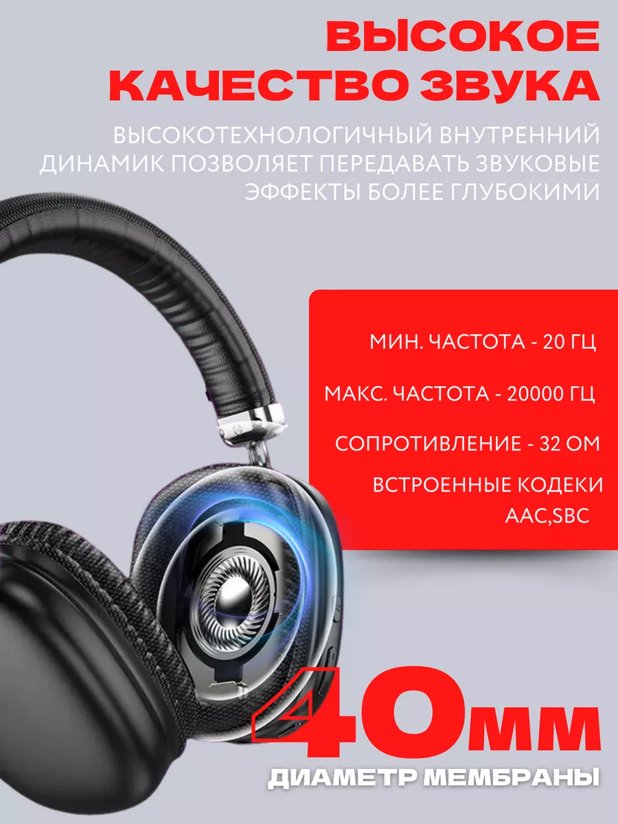 Наушники большие беспроводные с микрофоном Hoco 189622700 купить за 868 ₽ в  интернет-магазине Wildberries