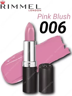 Губная помада Lasting Finish 006 Pink Blush Rimmel 189646920 купить за 766 ₽ в интернет-магазине Wildberries