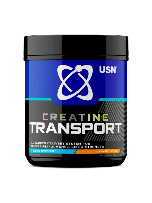 USN Creatine Transport System Креатин 650 г Апельсин, 650 г