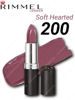 Губная помада Lasting Finish 200 Soft Hearted 4г Rimmel 189650055 купить за 766 ₽ в интернет-магазине Wildberries