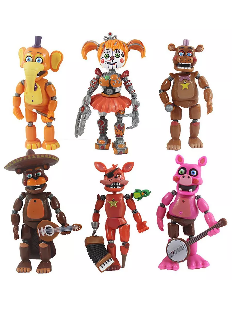 Аниматроники игрушки фигурки набор пять ночей с Фредди Fnaf Ух-ты 189657942  купить в интернет-магазине Wildberries