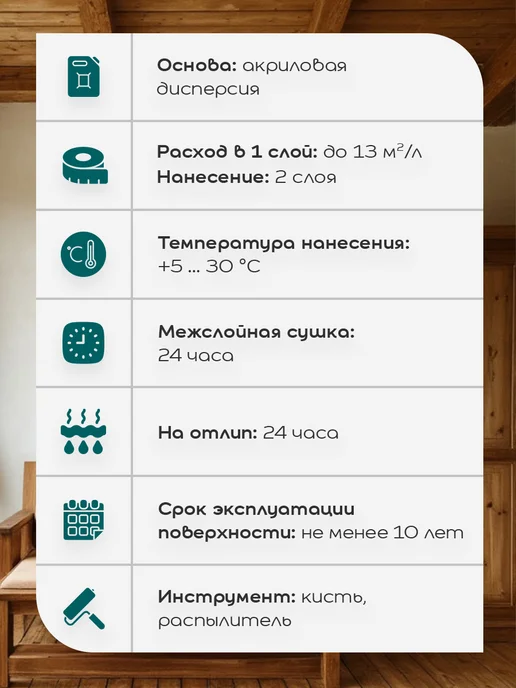 FAKTURA Покрытие защитно-декоративное с льняным маслом, зол дуб 0.7л, 700 мл, фото 5