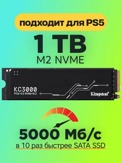 SSD M2 1Tb NVME накопитель PCI-E 4.0 Kingston Technology 189692079 купить за 7 121 ₽ в интернет-магазине Wildberries