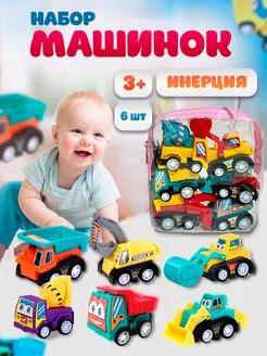 Набор машинок детских игрушечных спецтехники Kiddy yes 189694687 купить за 245 ₽ в интернет-магазине Wildberries