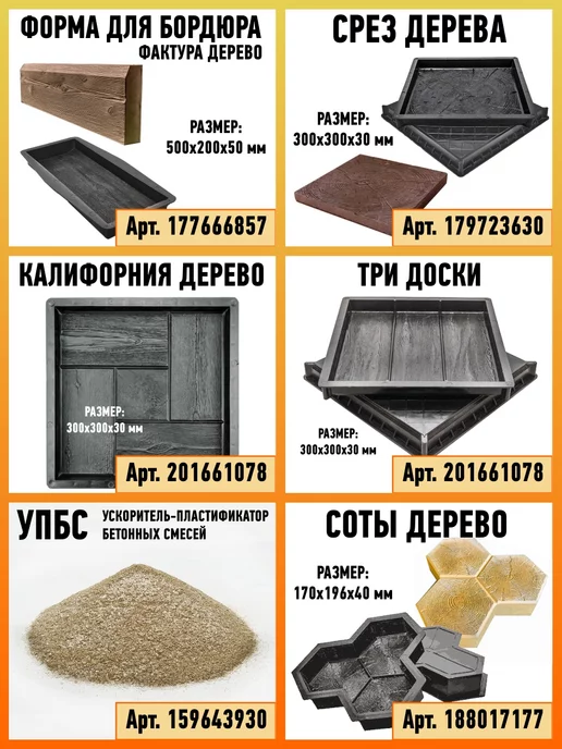 ТИСА-СТРОЙ Форма для заливки бордюра тонкий глянцевый 50х20х3 см. 1 шт, 50x20x3 см, 1 шт, фото 6